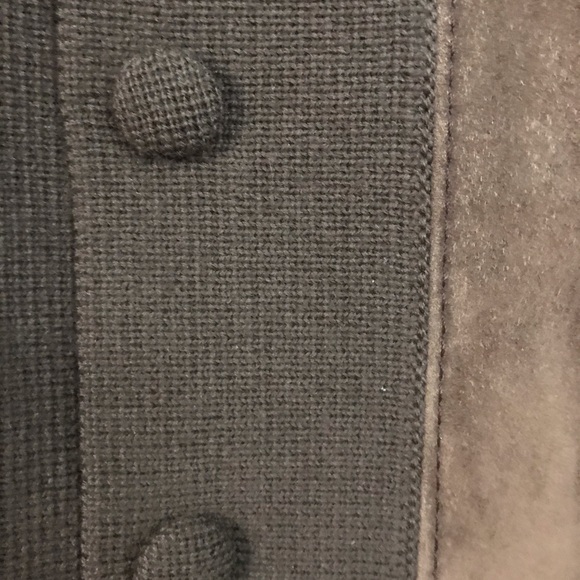 Vintage 50/60’s wool/suede cardigan - Picture 4 of 5